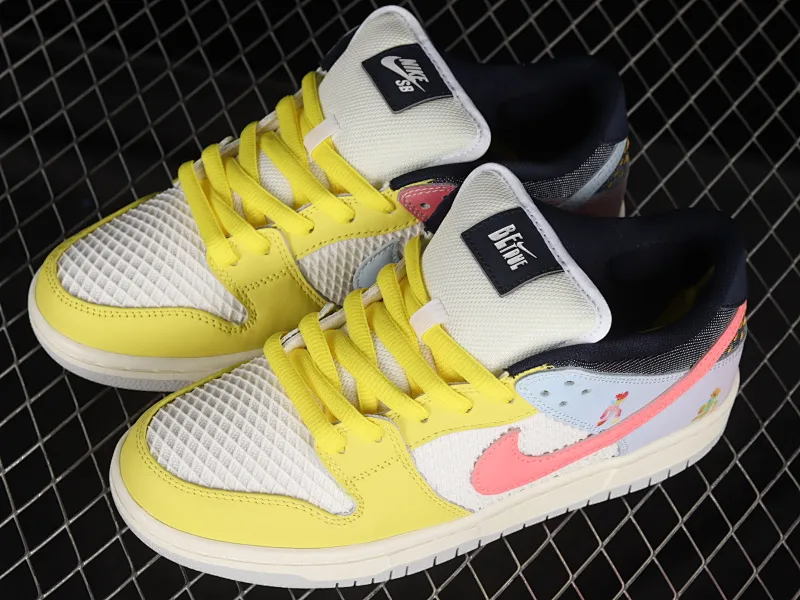 All categories Nk SB Dunk series Nk SB Dunk Low low-top sneakers F version Nk SB Dunk Low "Be True" Macaron color SB low-top sports and leisure sneakers DX5933-900